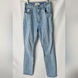 Abercrombie & Fitch 90s Slim Straight Ultra High Rise Jeans